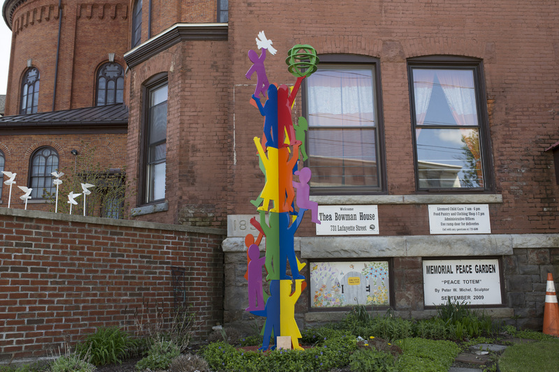 Photograph of Peace Garden Totem - AO-00100-005.jpg