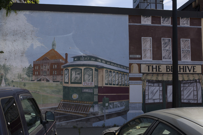 Photograph of Downtown Rome Buildings Mural - AO-00145-008.jpg
