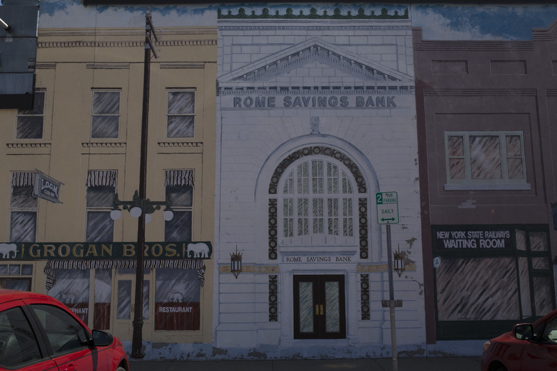 Photograph of Downtown Rome Buildings Mural - AO-00145-010.jpg