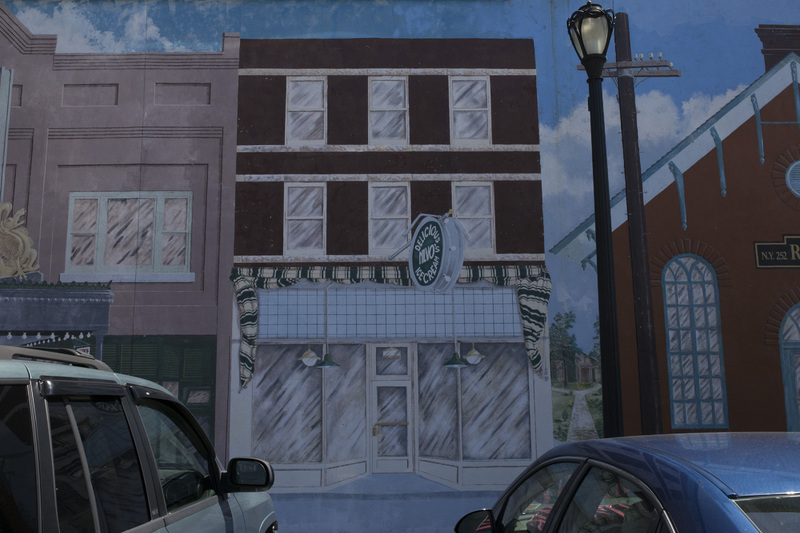Photograph of Downtown Rome Buildings Mural - AO-00145-012.jpg