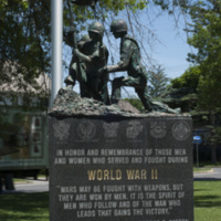 Photograph of World War I/World War II/Korean War Monument - AO-00130-003.jpg