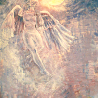 Photograph of Strough Auditorium Theatre Murals - scan0013.jpg